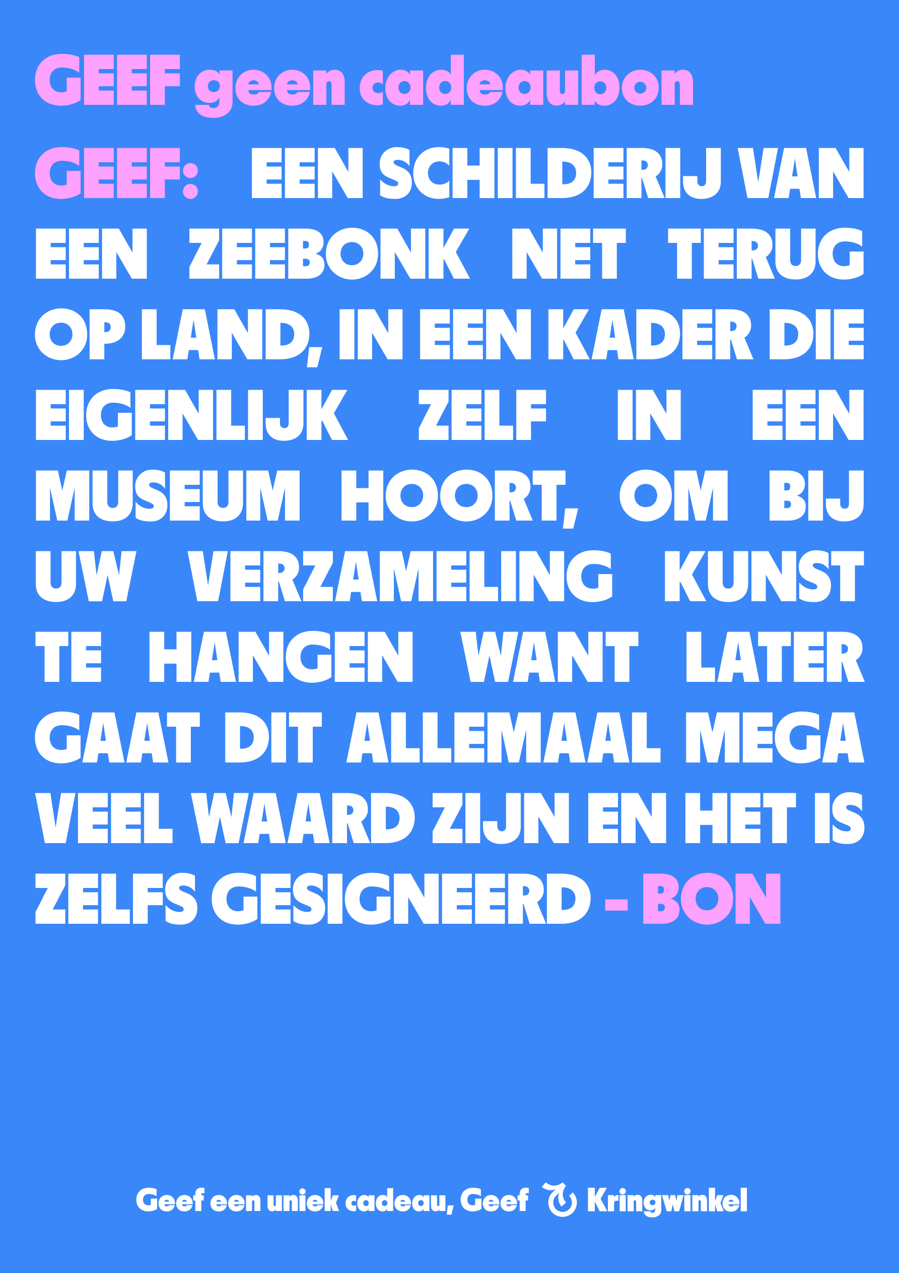 Kringwinkel poster series